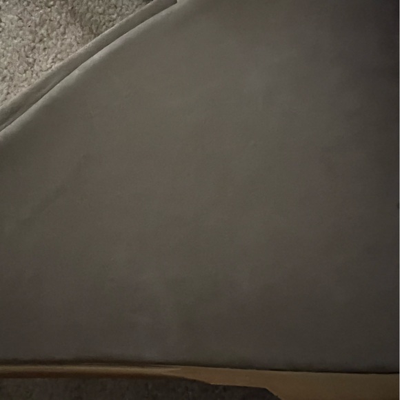 Stuart Weitzman Taupe Suede Platform Wedge Sandal 9M - Picture 8 of 14